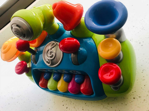 Imagen 2 de 5 de Piano Interactivo Con Microfono Y Musica Para Niños