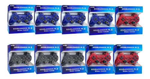 Paquete 10 Control Inalambrico Compatible Para Ps3