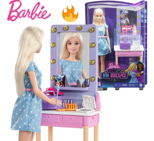 Muñeca Barbie Cantante Set