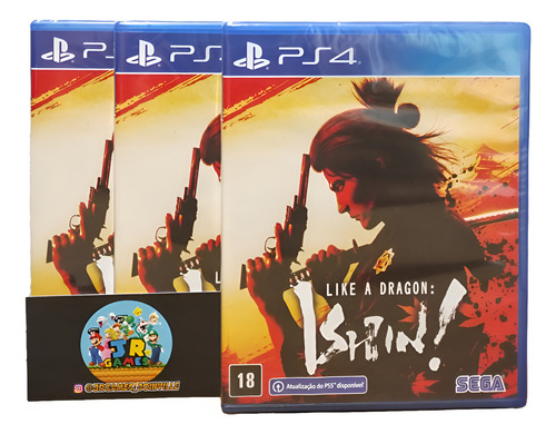 Like A Dragon Ishin! Ps4 Mídia Física Lacrado