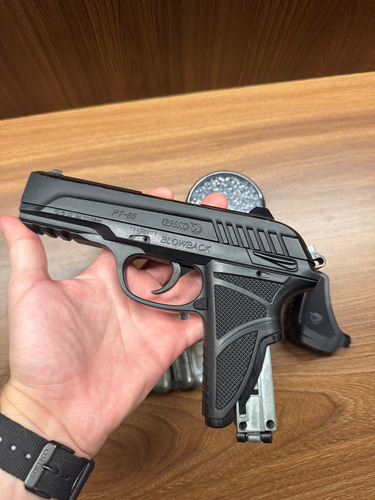 Pistola Pressão Gamo Pt-85 Usada + Faca Brinde Preto 4.5 Mm