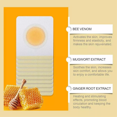 20×pflaster Drenaje Linfático Voilaist Bienengift (2 Unidad)