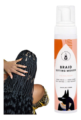 Mut Dynasty Mousse De Ajuste De Trenza Para Trenzas De Caja,