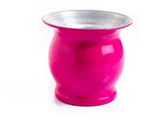 Comprar Mate De Aluminio Colores Surtidos Bazar Verde Rosa Esmalte
