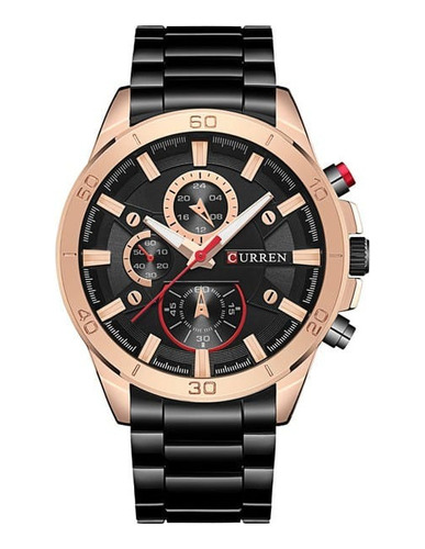 Reloj Curren Original Negro-dorado 