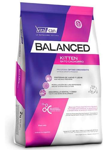 Vet Can Balanced Gato Kitten 7.5 Kg