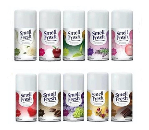 Aromatizante De Ambiente Smell Fresh Hecspi 262 Ml X3 Unid