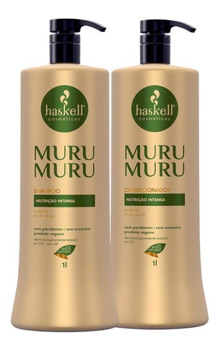 Kit Haskell Murumuru Shampoo E Condicionador 1litro