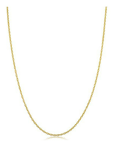 Collar De Oro Amarillo 14k Para Mujer (varios Grosores)