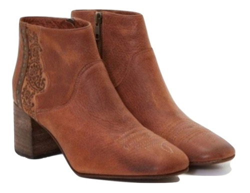 Botas De Cuero- Clara Barceló- N°35/36- Rapsodia-bendito Pie