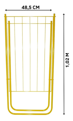 Imagen 3 de 8 de Tender Para La Ropa De Pie Plegable 7 Varillas - Disentino®