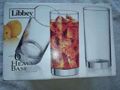 comprar Set Con Vasos De Vidrio, Libbey 6 Unidades