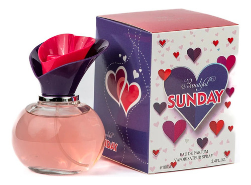 Perfume Para Mujer Marca Ebc Beatiful Sunday 100 Ml