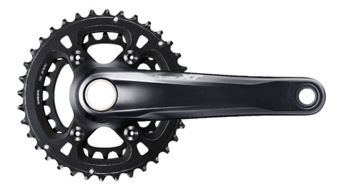 Imagen 1 de 1 de Plato Y Palanca Mtb Shimano Deore Xt M8100 36-26t 12v Ciclos