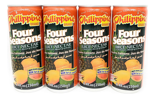 Philippine Brand Four Seasons - Néctar De Jugo De 8.5 Fl Oz,