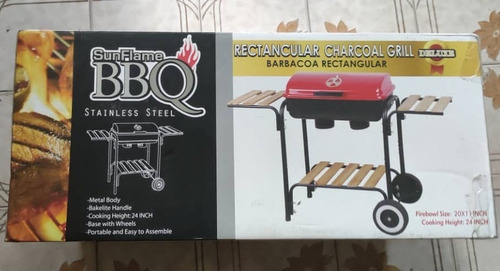 Parrillera Sunflame Bbq De Lujo 24pulgadas          