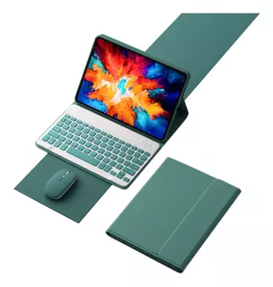 Funda C/teclado Y Mouse P/lenovo Tab M10 Plus 10.3''-x606f/x