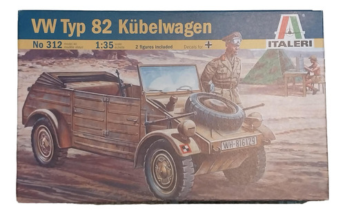 Kubelwagen Type 82 1/35 Italeri Maqueta P Armar