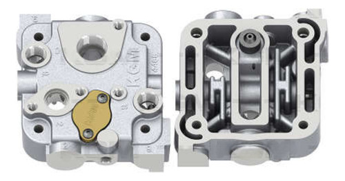 Cabeçote P/ Compressor C/ Ess Montado Lk3976 Comp Com Scania