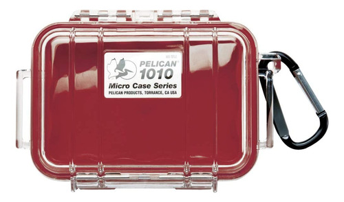1010 Micro Estuche (rojo/transparente) (1010-028-100)
