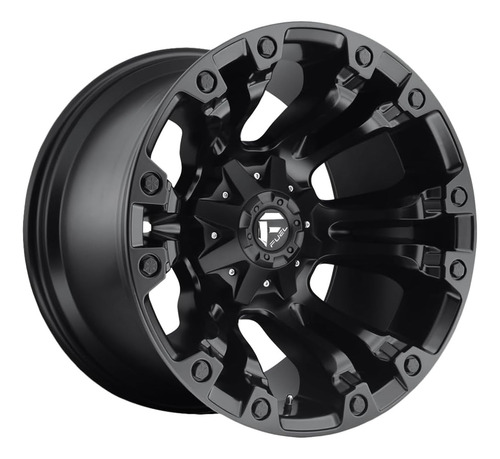 Rin Fuel 17x9  6hx139/135mm Vapor Matte Black