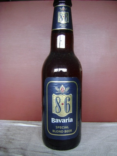 Botella De Cerveza Bavaria 8-6 Blond Origen Holanda