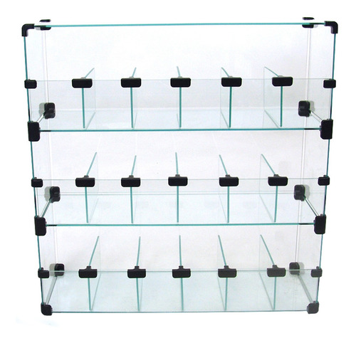 Baleiro De Vidro Multiuso P/ Comércios 0,60 X 0,60 X 0,20