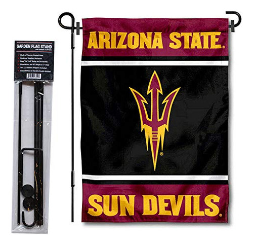Bandera De Jardín De Arizona State Sun Devils Soporte