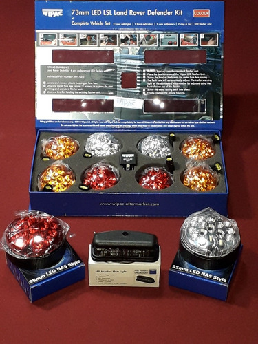 Kit Completo 11 Lanternas Led Original Wipac Defender 130!!!