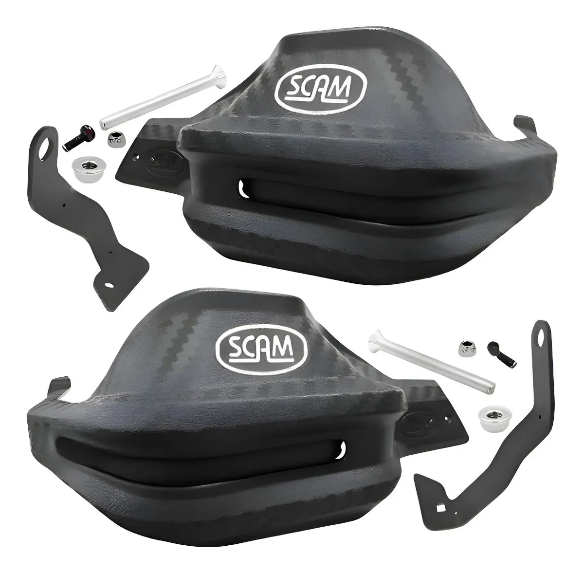 Protetor de Mão Scam Preto Yamaha Lander 250/Tenere 250 Polímero
