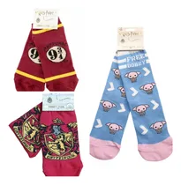 Comprar Medias Soquete Harry Potter Oficial 1 Larga 2 Soquetes Combo Combo Medias Soquete X 3 Pares Unico