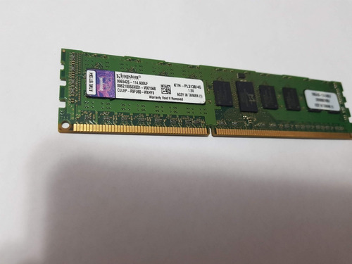 Imagem 2 de 6 de Memória Kingstom Kth-pl3138/4g 4gb 1333mhz Dimm