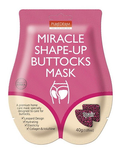 Mascara Para Gluteos Purederm Miracle Shape-up Buttocks