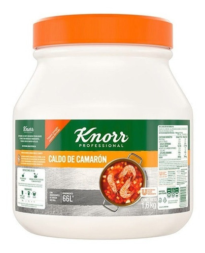 Caldo De Camarón Knorr Tarro De 1.6 Kg