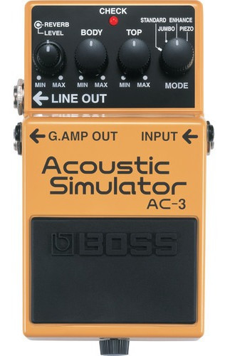 Boss Ac-3 Acoustic Simulator Pedal