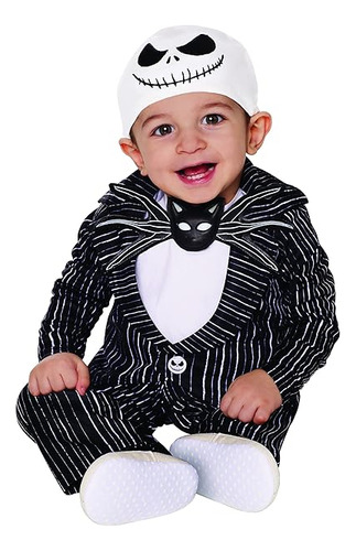 Halloween Disfraz Baby Jack Skellington Pesadilla Antes Navi