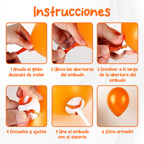 50pcs Porta Globos Paquete Espesar Con 50 Copas y 50 Varas de 40cm soporte base bastones para globos 50 bases y 50 popotes para soportar globos metalicos y latex