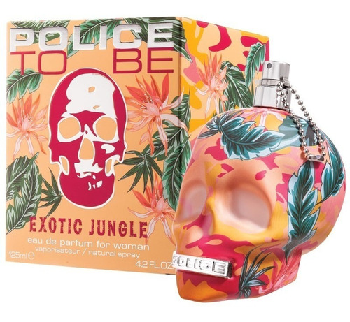 Perfume Police To Be Exotic Jungle Edp 125ml Mujer-100%orig