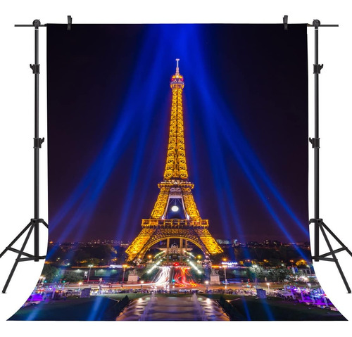 Telón De Fondo De Fotografía De La Torre Eiffel De París, 3 