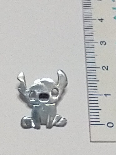 Dije Stitch Con Cadena De Plata 925 Lilo Y Stitch Disney