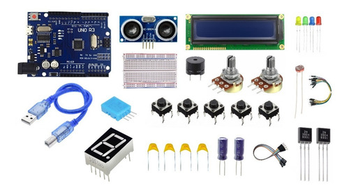 Imagen 1 de 1 de Kit Arduino Uno Inicial !