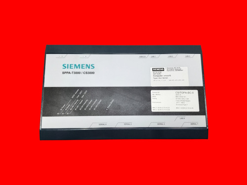 Siemens Cs/topa-bc-0 Fuentede Alimentacion Sppa-t3000/cs3000
