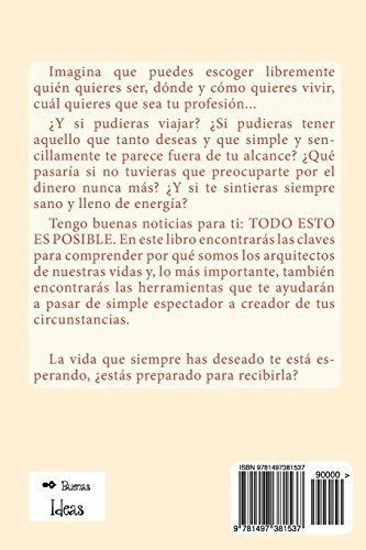 Una Vida A Tu Medida El Secreto Para Hacer Realidad, De Lempicka, Mafa. Editorial Createspace Independent Publishing Platform En Español