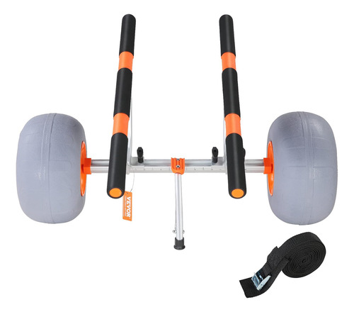 Carrito De Kayak Resistente, Carrito Plegable De Canoa Con N