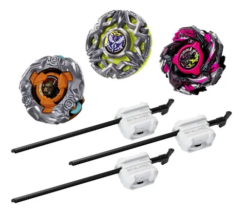 Beyblade X Lançador Pack Ring Aether 0-80ds - Hasbro G3471
