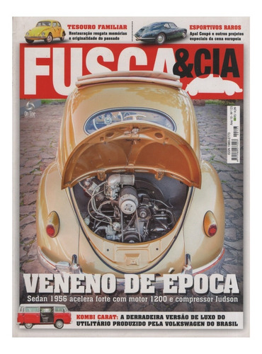 Fusca & Cia Nº123 Sedan 1956 Vw 1300 1973 Kombi Carat Apal