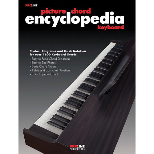 Libro Proline Keyboard Picture Chord Encyclopedia Versión