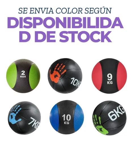 Balón Medicinal 1kg Con Rebote Para Entrenamiento