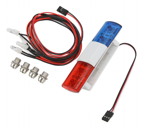 Barra De Luz De Flash Rc Car Led S Control Remoto Crawler