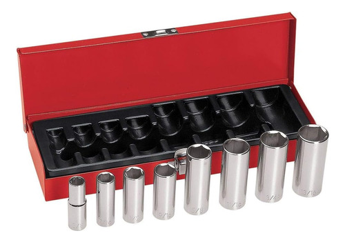 Klein Tools Juego De Llaves De Tubo Profundas De 3/8 Pulgada